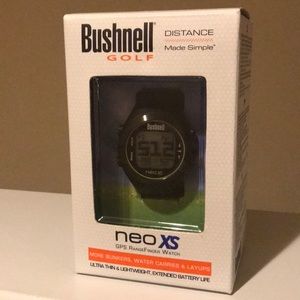 Bushnell Golf Neo XS GPS RangeFinder Watch, Black